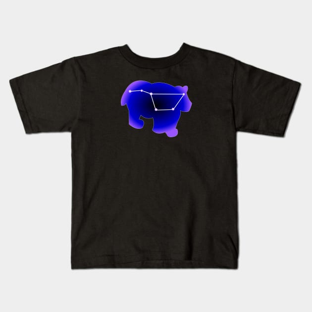 Ursa Major Kids T-Shirt by traditionation